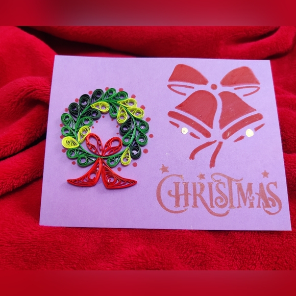 Handmade Christmas cards, set of 6, Cute stocking stuffers - Picture 13 of 17